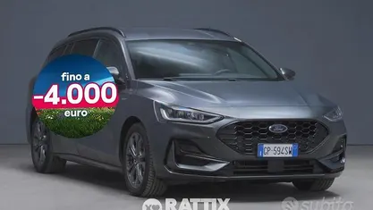 Usata Ford Focus ST-Line 125 CV (91 kW) 2023 Magnetic grey Station wagon