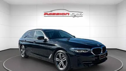 Usata BMW 520 190 CV (139 kW) 2021 Nero Station wagon