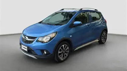 Usata Opel Karl Rocks 75 CV (55 kW) 2018 Azzurro Utilitaria