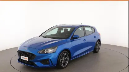 Usata Ford Focus ST-Line 125 CV (91 kW) 2019 Blu Berlina