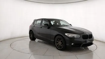 Usata BMW 118 Sport Line 150 CV (110 kW) 2019 Nero Utilitaria
