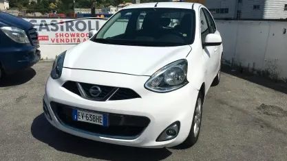 Usata Nissan Micra Acenta 80 CV (58 kW) 2014 Bianco Utilitaria