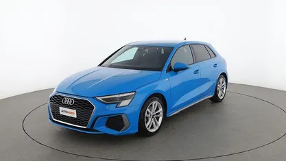 Usata Audi A3 S-Line 150 CV (110 kW) 2022 Blu Berlina
