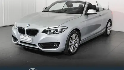 Usata BMW 220 Advantage 190 CV (139 kW) 2018 Grigio Cabrio