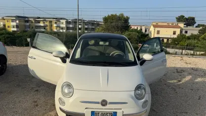 Usata Fiat 500 Lounge 69 CV (50 kW) 2010 Bianco Berlina