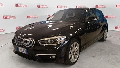 Käytetty BMW 116 Efficient Dynamics 116 HP (85 kW) 2017 Harmaa Viistoperä