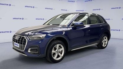 Begagnad Audi Q5 Advanced 299 HK (219 kW) 2021 Blå SUV