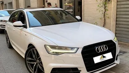 Bianco Usata 2016 Audi A6 Ambiente Station wagon | 18.800 € (Buon prezzo)