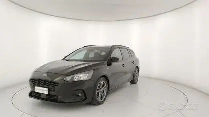 Begagnad Ford Focus ST-Line 120 HK (88 kW) 2020 Svart Kombi