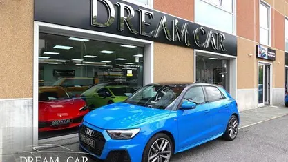 Usata Audi A1 S-Line 150 CV (110 kW) 2019 Nero metallizzato Utilitaria