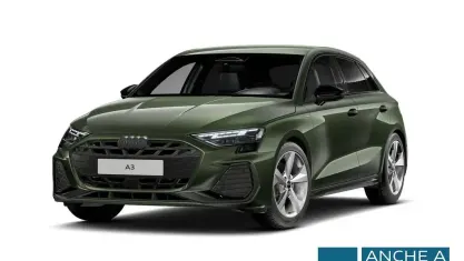 Usata Audi A3 S-Line 150 CV (110 kW) 2025 Verde Berlina