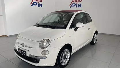 Usata Fiat 500 Lounge 69 CV (50 kW) 2011 Cabrio