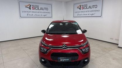 Begagnad Citroën C3 Feel 83 HK (61 kW) 2022 Röd Halvkombi