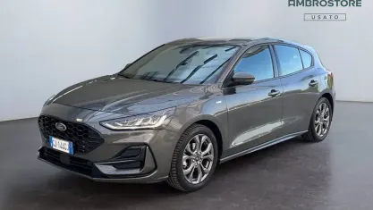 Usata Ford Focus ST-Line 125 CV (91 kW) 2022 Magnetic grey Berlina