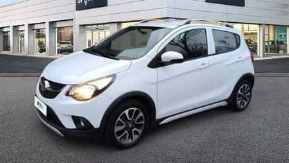 Gebraucht Opel Karl Rocks 73 PS (53 kW) 2019 Weiß Kleinwagen