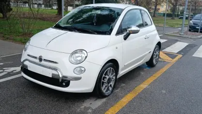 Usata Fiat 500 Pop 75 CV (55 kW) 2008 Bianco Berlina
