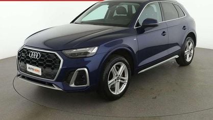 Used Audi Q5 S-Line 204 HP (150 kW) 2023 Blue SUV