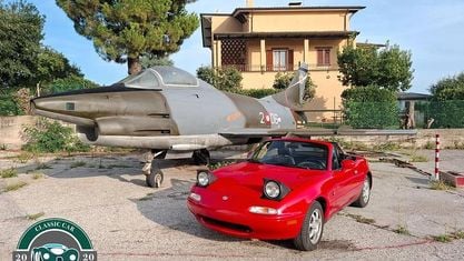 Usata Mazda MX5 131 CV (96 kW) 1994 Rosso Cabrio