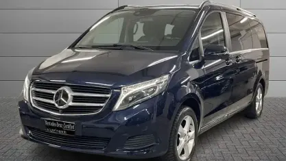 Usata Mercedes V250 Premium 190 CV (139 kW) 2017 Blu Monovolume