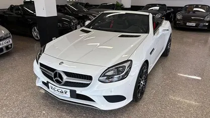 Usata Mercedes SLC200 184 CV (135 kW) 2017 Bianco Berlina