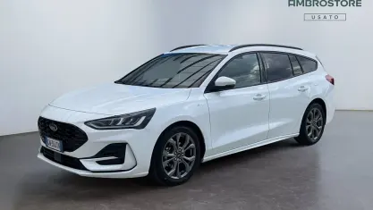 Usata Ford Focus ST-Line 125 CV (91 kW) 2023 Frozen white Station wagon