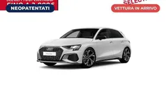 Bianco ibis Usata 2022 Audi A3 Sportback g-tron S-Line Tre volumi | 25.800 € (Buon prezzo)