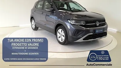 Usata VW T-Cross Life 95 CV (69 kW) 2024 Grigio scuro SUV