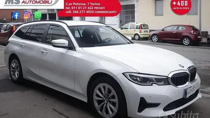 Usata BMW 318 Sport Line 150 CV (110 kW) 2022 Bianco Station wagon