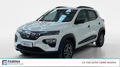 Usata Dacia Spring Comfort 33 kW (45 CV) 2021 Bianco Utilitaria