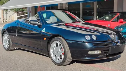 Usata Alfa Romeo Spider 150 CV (110 kW) 2001 Nero metallizzato Cabrio