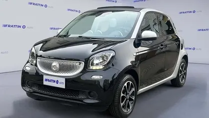 Usata Smart ForFour Passion 71 CV (52 kW) 2015 Tridion silver metallic Utilitaria