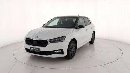 Nuova Skoda Fabia 80 CV (58 kW) 2025 Bianco metallizzato Berlina