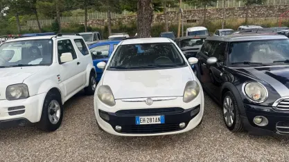 Usata Fiat Punto Evo Dynamic 77 CV (56 kW) 2011 Bianco Utilitaria