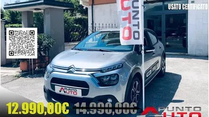 Usata Citroën C3 Feel 102 CV (75 kW) 2021 Grigio Utilitaria