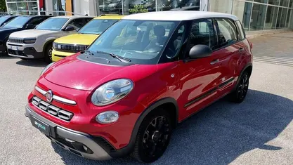 Usata Fiat 500L Cross 95 CV (69 kW) 2018 Rosso Monovolume