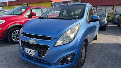 Usata Chevrolet Spark LS 68 CV (50 kW) 2014 Blu Utilitaria