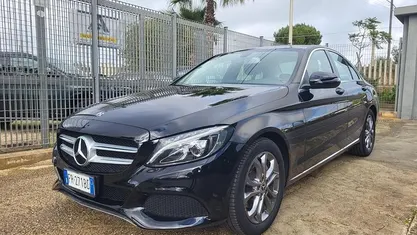 Usata Mercedes C220 Elegance 170 CV (125 kW) 2018 Nero Berlina