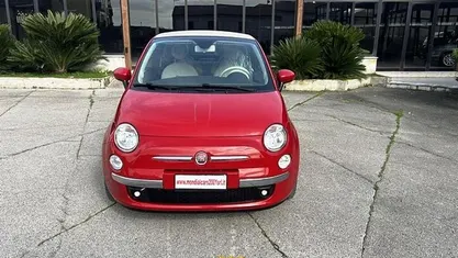 Usata Fiat 500C Lounge 69 CV (50 kW) 2015 Rosso Cabrio