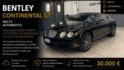 Usata Bentley Continental GT 559 CV (411 kW) 2005 Nero Coupé