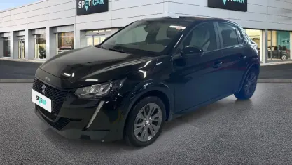 Usata Peugeot e-208 Active 100 kW (136 CV) 2021 Nero Utilitaria