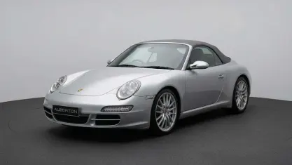 Usata Porsche 911 Carrera 4S Cabriolet 355 CV (261 kW) 2006 Argento Cabrio