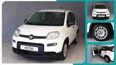 Bianco Usata 2024 Fiat Panda Due volumi | 9870 € (Super prezzo)