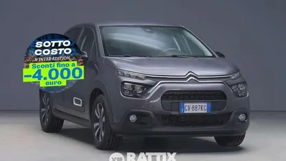 Grigio platinum Usata 2024 Citroën C3 PureTech Due volumi | 14.848 € (Buon prezzo)