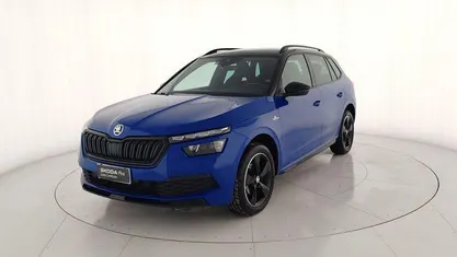 Usata Skoda Kamiq Monte Carlo 110 CV (80 kW) 2022 Blu SUV
