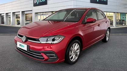 Usata VW Polo Style 95 CV (69 kW) 2023 Rosso Utilitaria