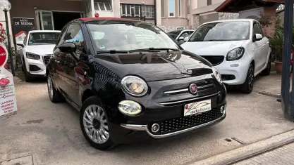 Usata Fiat 500C Lounge 69 CV (50 kW) 2017 Nero Cabrio