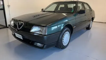 Usata Alfa Romeo 164 145 CV (106 kW) 1989 Verde Berlina