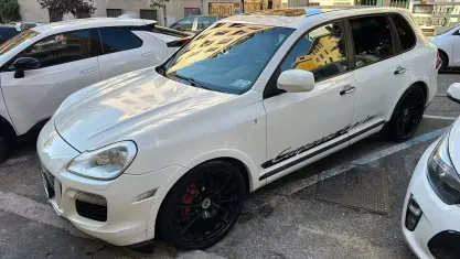 Usata Porsche Cayenne Turbo 500 CV (367 kW) 2010 Bianco SUV
