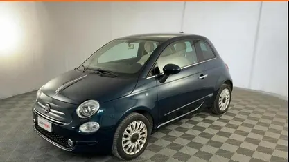 Usata Fiat 500 Lounge 70 CV (51 kW) 2019 Blu Utilitaria