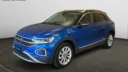 Usata VW T-Roc Style 116 CV (85 kW) 2023 Blu SUV